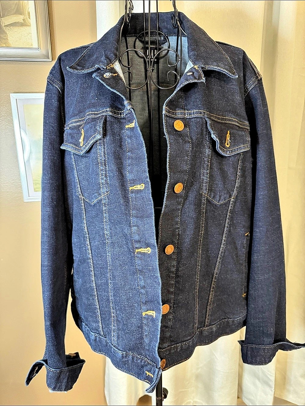 Gap Classic Icon Denim Jacket Blue XL